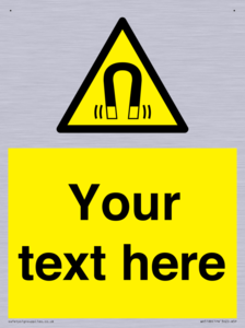 Custom Magnetic Field Sign